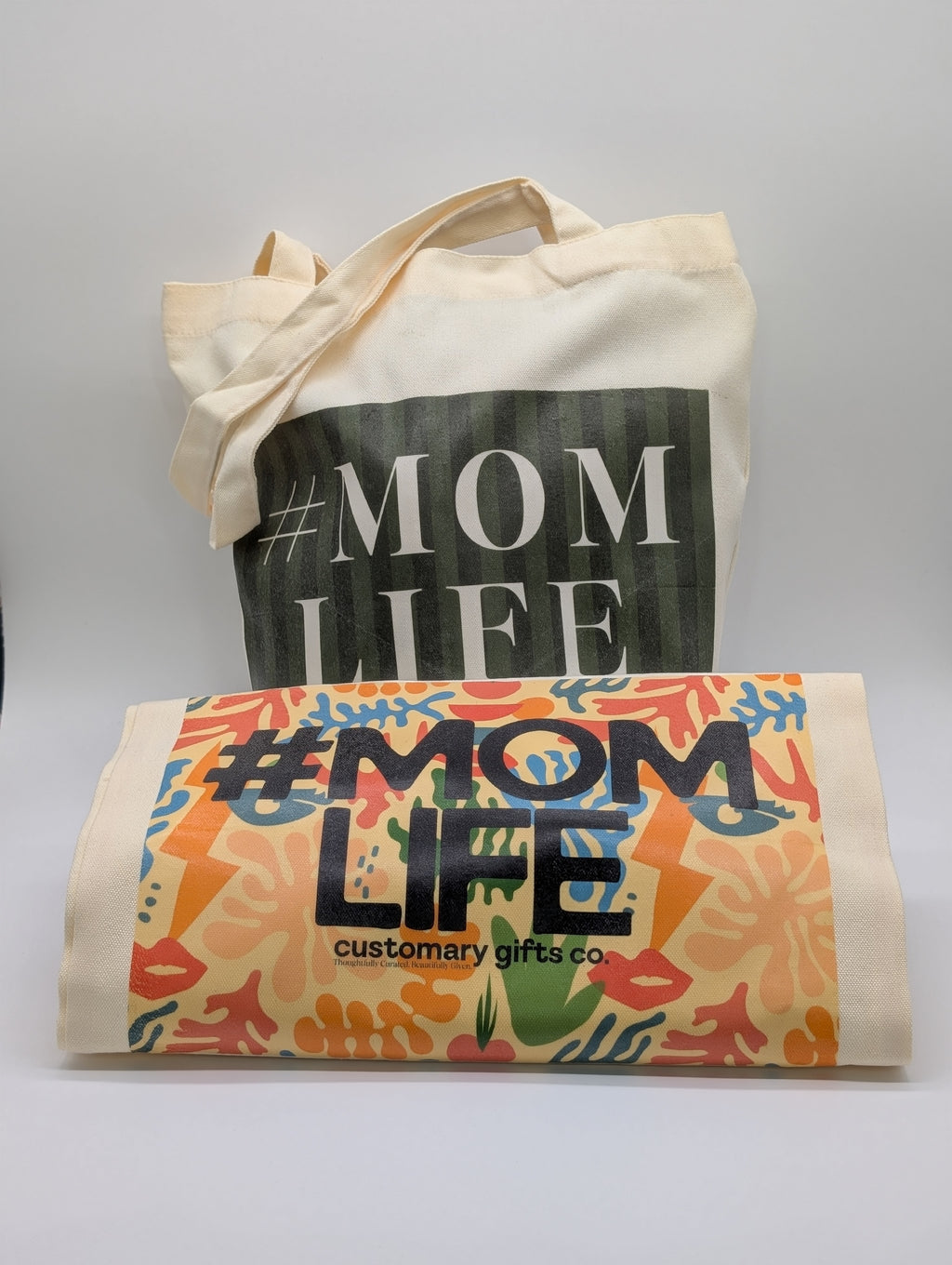 Custom MOM Canvas Tote Bag (Choose Your Theme)