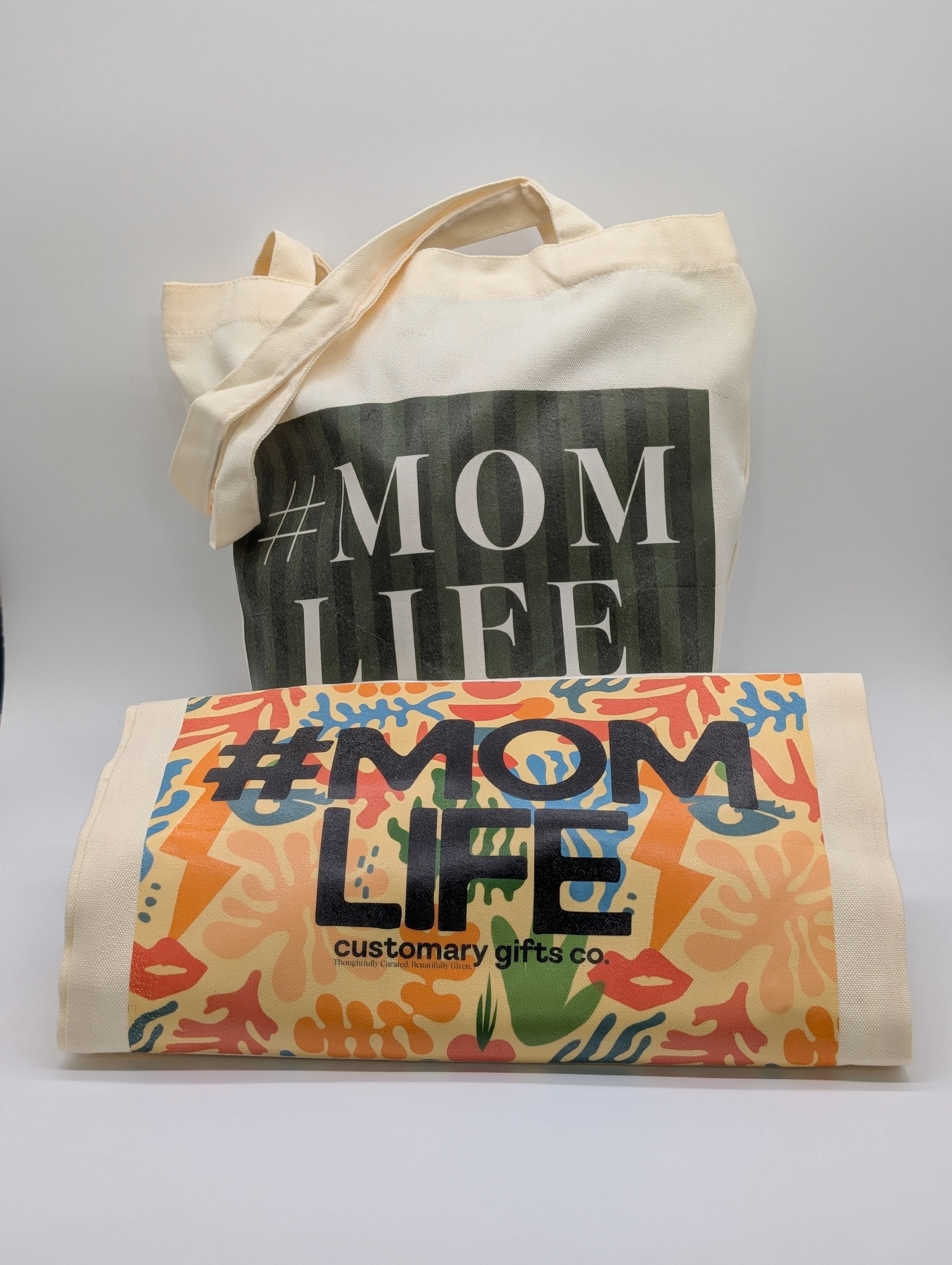 Custom MOM Canvas Tote Bag (Choose Your Theme)