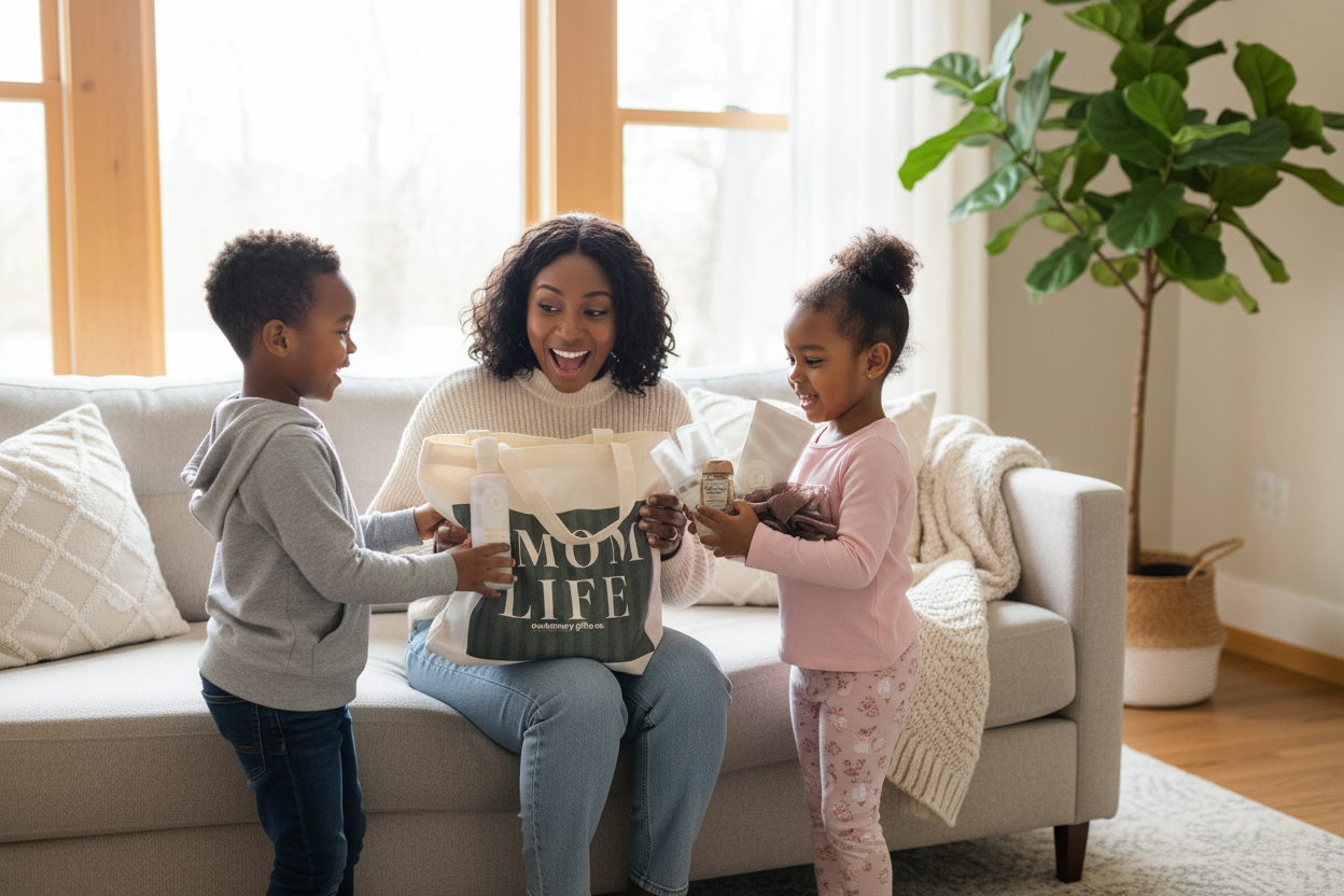 Lifestyle - Family Gift Moment