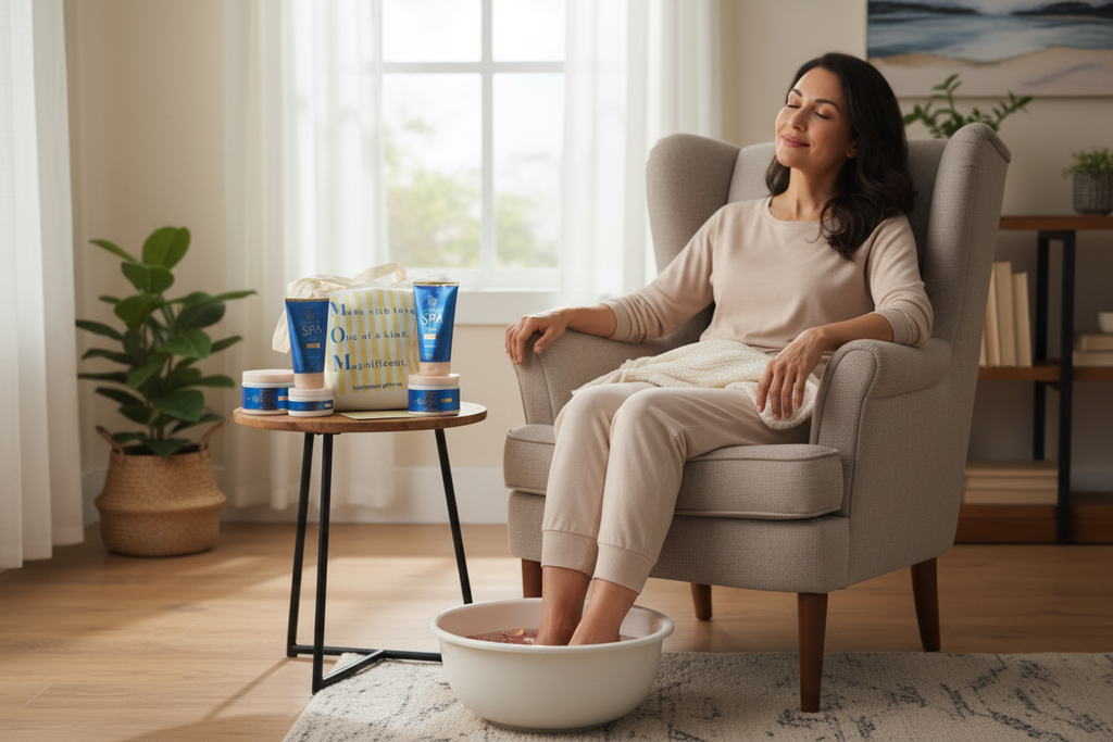 Lifestyle Shot - Table with Products