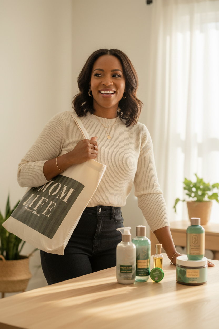 Lifestyle - Woman with Tote